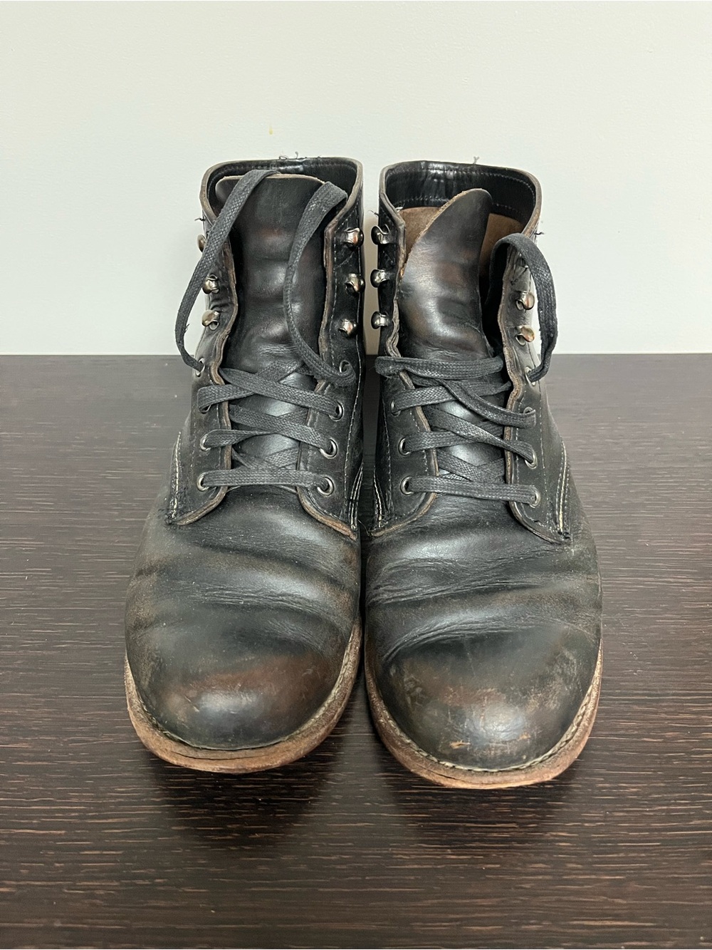 Wolverine 1000 Mile Black Leather Boots